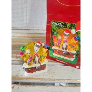 Carlton Alley cat chorus kitten ornament‎ heirloom collection